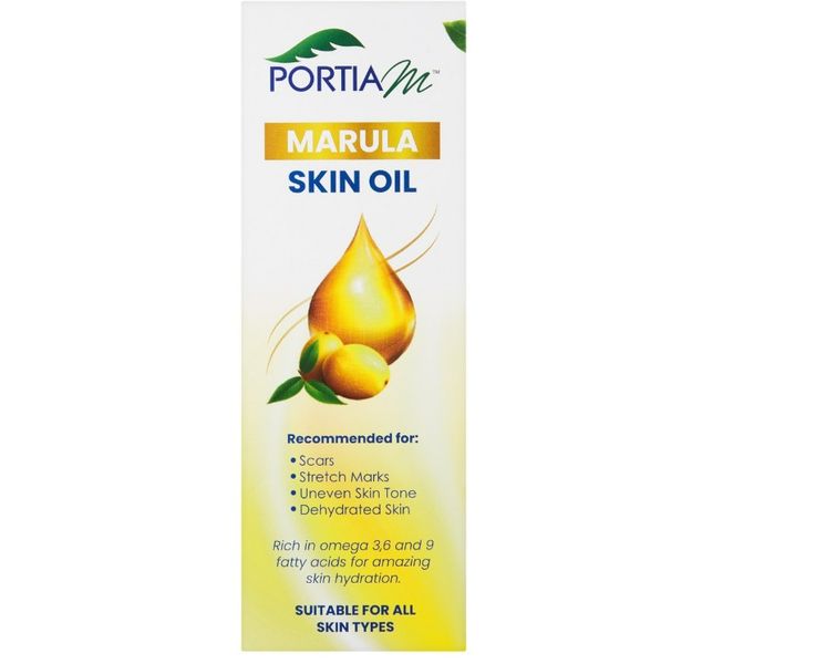 5 x Portia M Marula Skin Tissue Oil 200ml