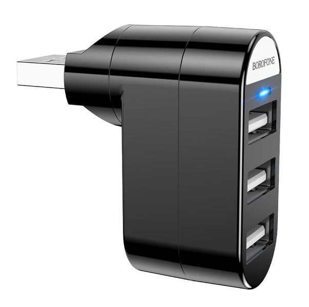 USB To 3 Port USB HUB Splitter Borofone DH3