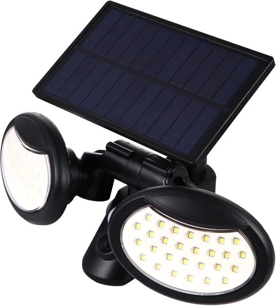 56led Solar Powered Outdoor Sensor Wall Lamp for Garden and Yard