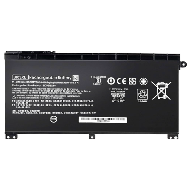 Battery for HP Pavilion X360-13, Stream 14 Series (BI03XL)