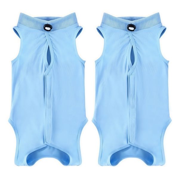 2 Set Cat Recovery Suit For Post-Surgery Healing, Anti-Licking Onesie