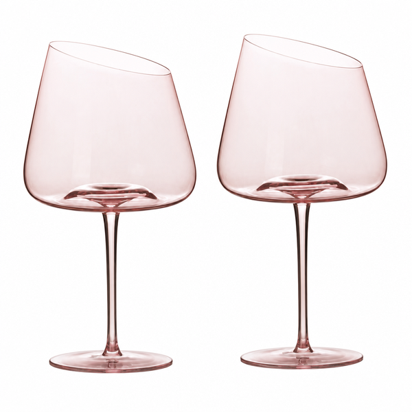 Crystal Wine Glasses 2 Piece Set for Red or White