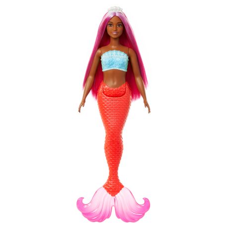 Barbie Mermaid Dolls With Colorful Hair And Tails Magenta White Hair Daily Sale Shop