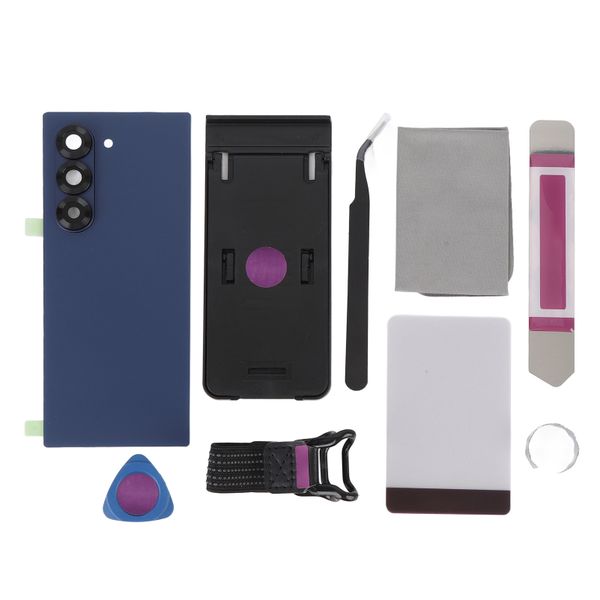 Z Fold 6 Back Glass Blue w/Tools