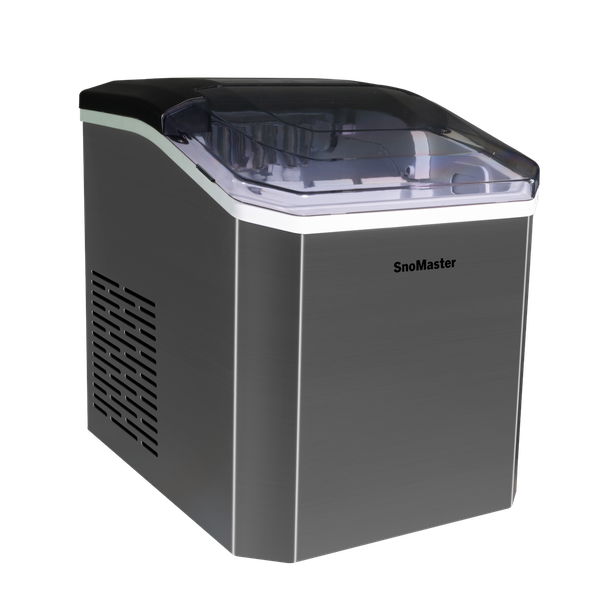 SnoMaster - 12Kg/24Hr Counter-Top Bullet Type Ice-Maker (SMIC-12(SS))