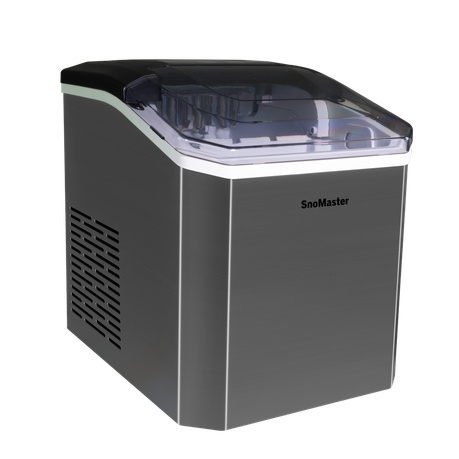 SnoMaster - 12Kg/24Hr Counter-Top Bullet Type Ice-Maker (SMIC-12(SS)) Image
