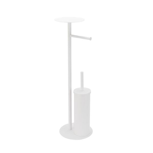 Sensea Europa Toilet Brush And Paper Holder White