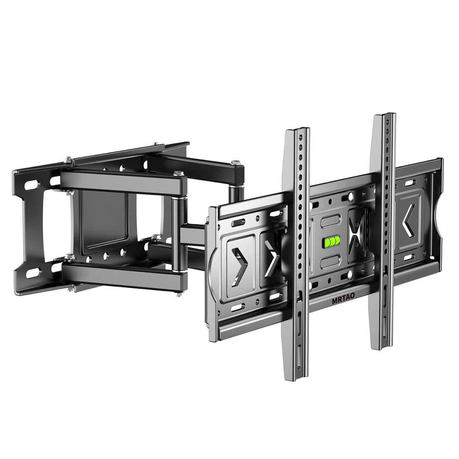 TV Wall Mount Bracket Full Motion for 32-80 Inch Flat Panel TVs Dual Arms Image