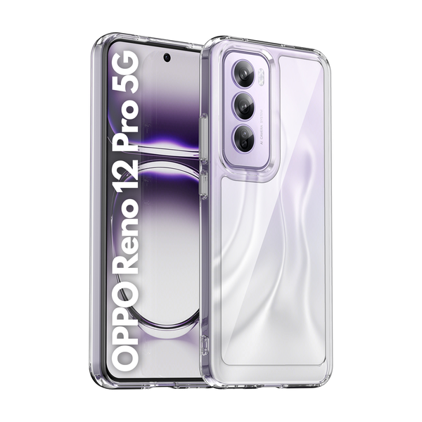 CellTime Candy Clear Case for Oppo Reno12 Pro 5G Shockproof Cover