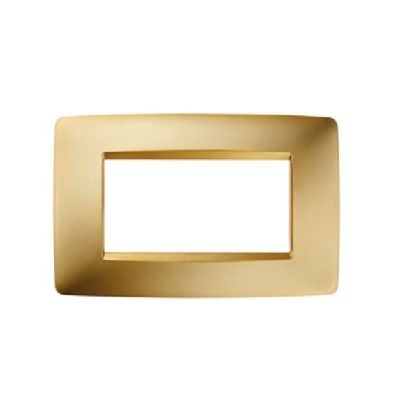 ACDC - Gewiss Gold Chorus One 4-Gang Cover Plate