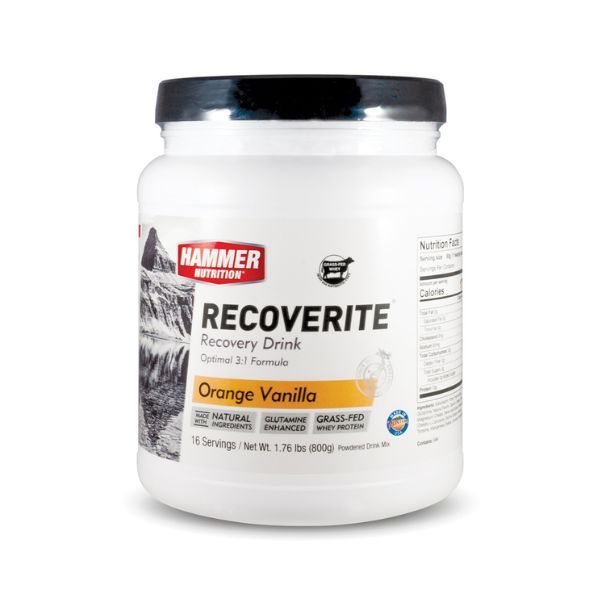 Hammer Nutrition Recoverite Orange/Vanilla 16 Serving Tub