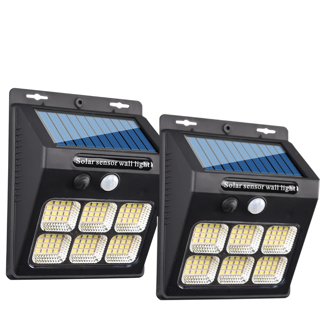 outdoor solar security light with sensor