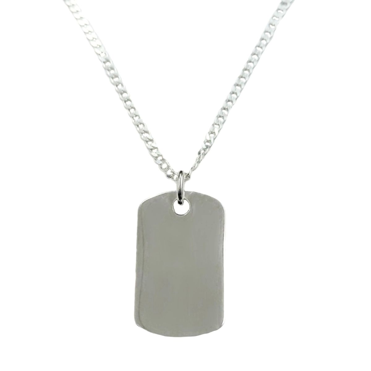 Silver Men's Dog Tag Shop Today. Get it Tomorrow!
