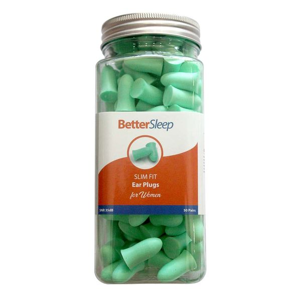 Better Sleep Slim Fit Ear Plugs for Women