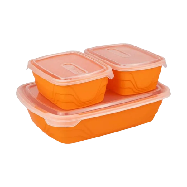 Storage Containers Various Sizes (3 Piece)