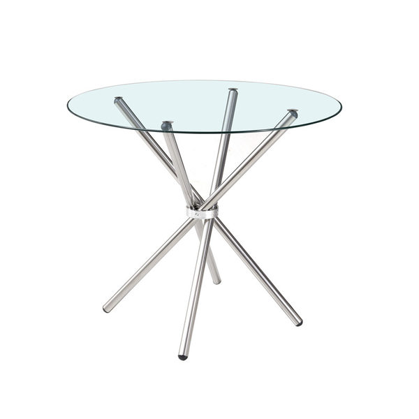 Modern Glass-Top Table