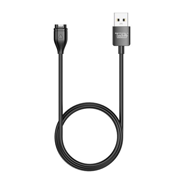TechZA USB Charging Cable Compatible with Garmin Fenix 7/6/5 &amp; Venu 2