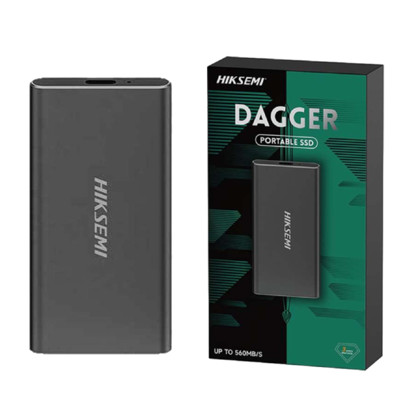 Hiksemi Dagger 2TB TLC Nand Flash External Type-C Solid State Drive