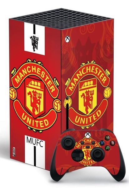 Decal Skin Sticker For Xbox Series X - Manchester United