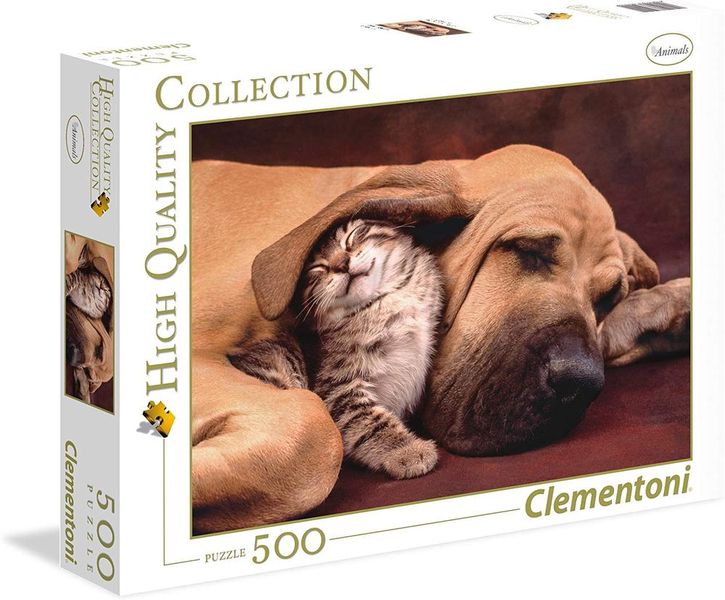 Clementoni 500 Piece Puzzle- Cuddles