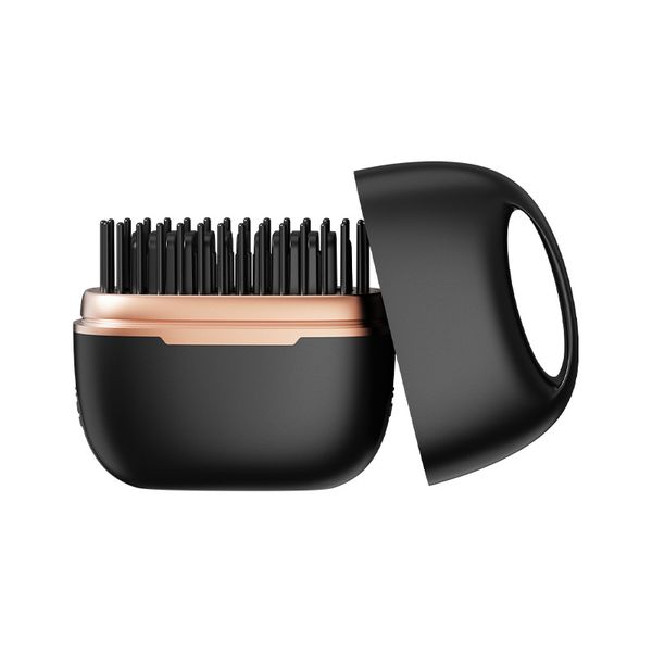 Mini Wireless Hair Straightening Comb - USB Rechargeable, Pocket-Sized