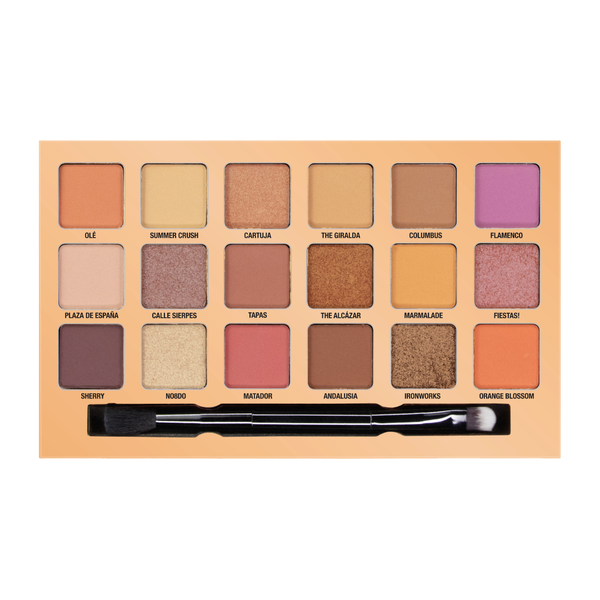 W7 Sunny Seville Pressed Pigment Palette