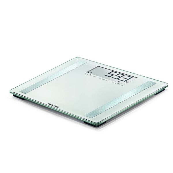 Soehnle Body Analysis Scale Displays Body Fat, Water Content &amp; Muscle Mass