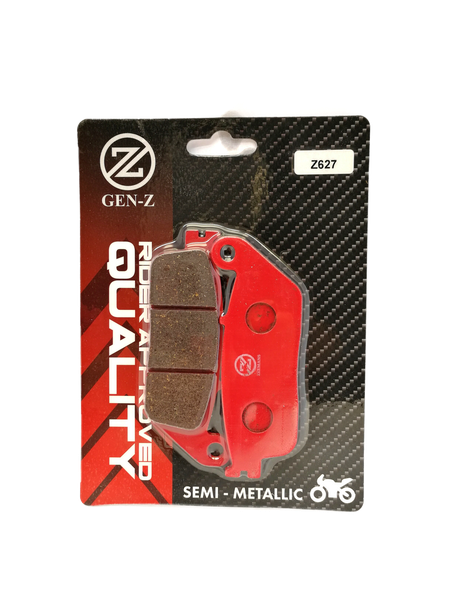 GEN-Z Z627 Semi-Metallic Brake Pads: Wide-Range Fitment