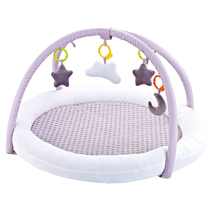 Baby Round Comfy Activity Gym Play Mat Purple Buy Online in South