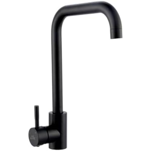 Matte Black Kitchen Mixer Stainless Steel Tap AY406-041