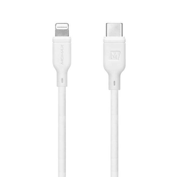 Momax Zero USB-C to Lightning Cable 1.2m White