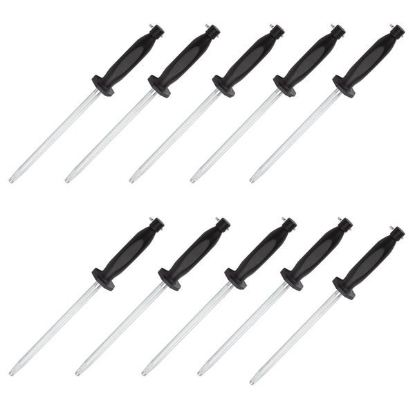 10 Piece Of 10-Inch Non-Slip Knives Sharpener