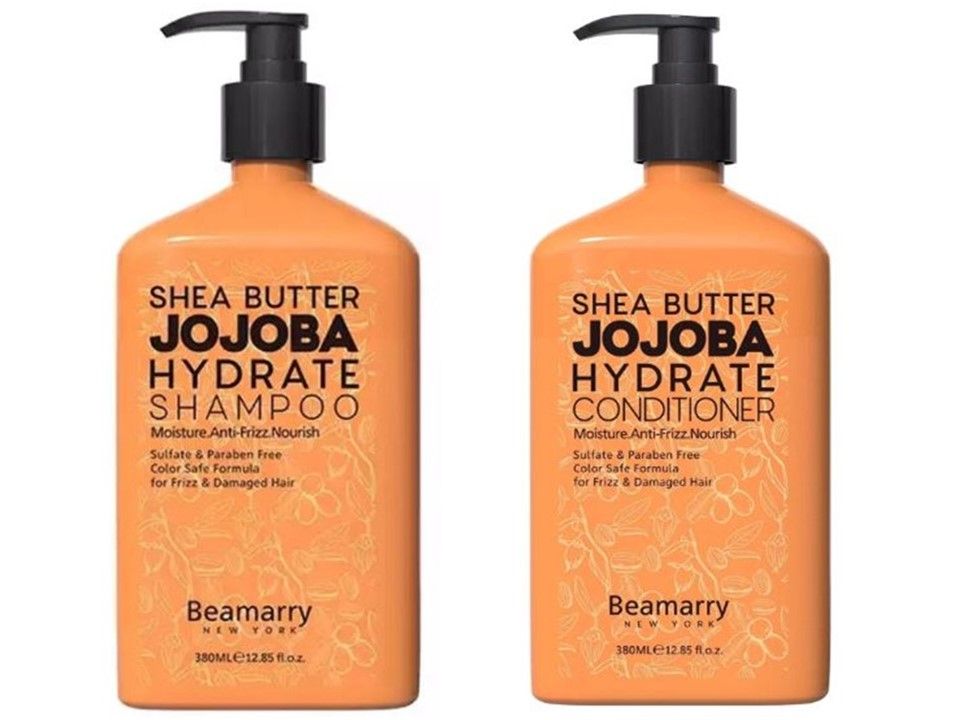 Beamarry Shea Butter Jojoba Hydrate Shampoo & Conditioner 380ml