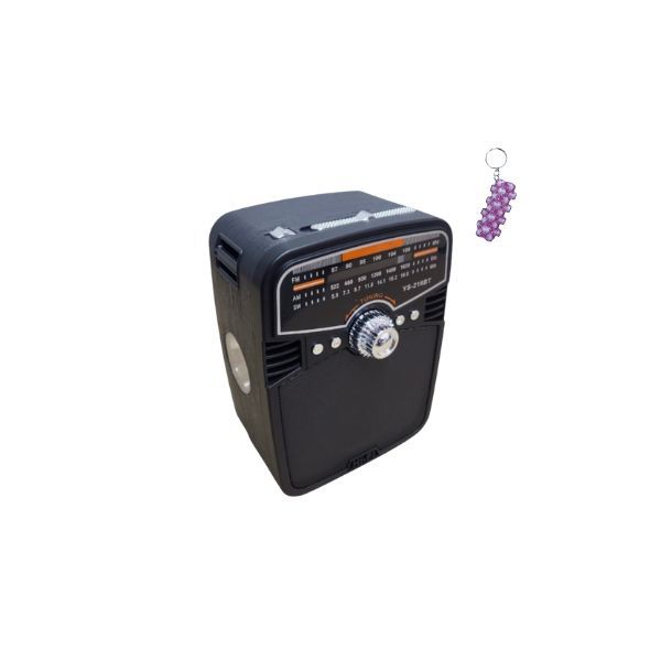 YS-216BT Rechargeable RGB Bluetooth MP3 Speaker With Torch And A Keyholder