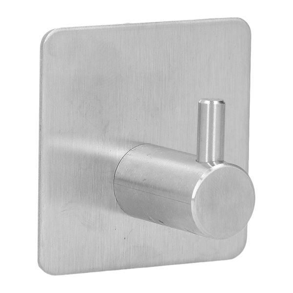 304 Stainless Steel Cylindrical Hook No Drill Bathroom
