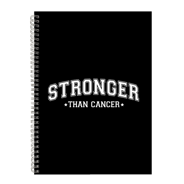 Stronger than Cancer Writing Notepad Gift Idea A4 Notebook 402