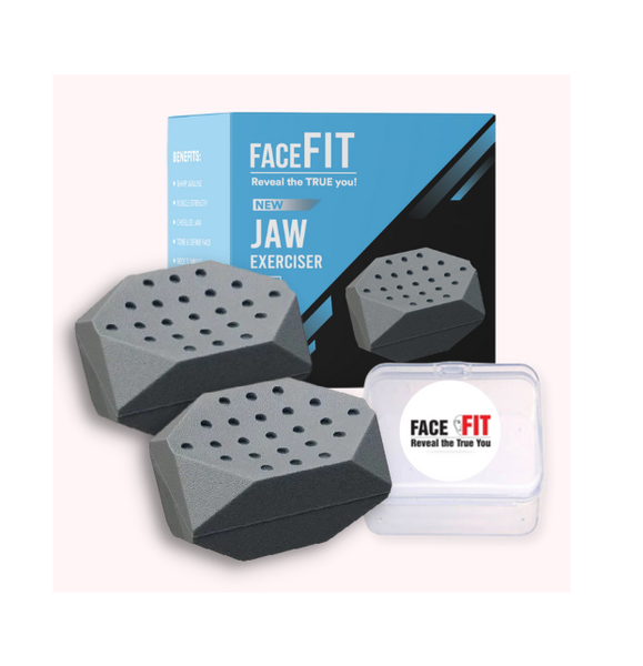 FaceFIT Jawline Exerciser - Jawline Shaper- Facial Fitness Jaw Exerciser