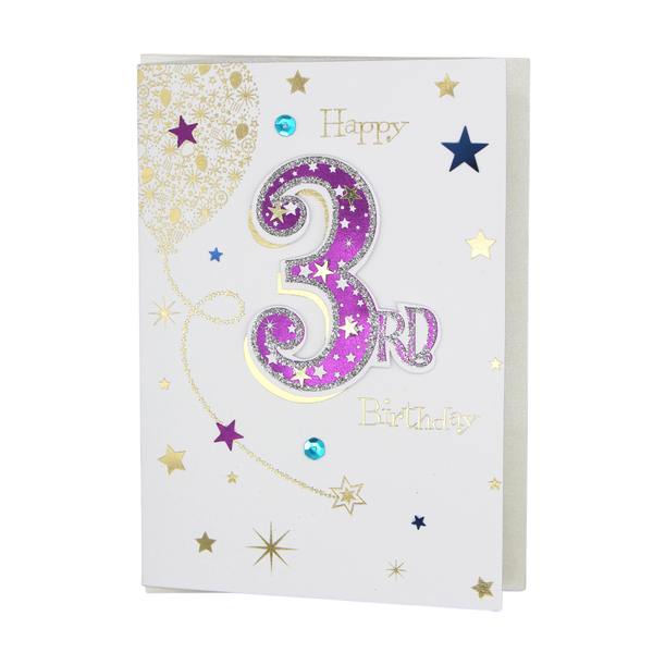 Happy 3rd Birthday card