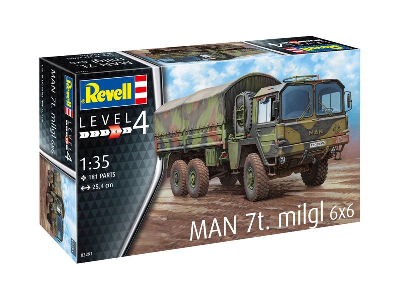 Revell 1/35 MAN 7t milgl 6x6 Plastic Model Kit