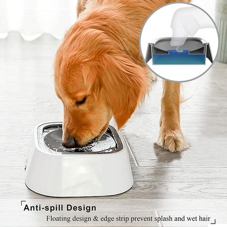 Splash proof best sale dog water bowl