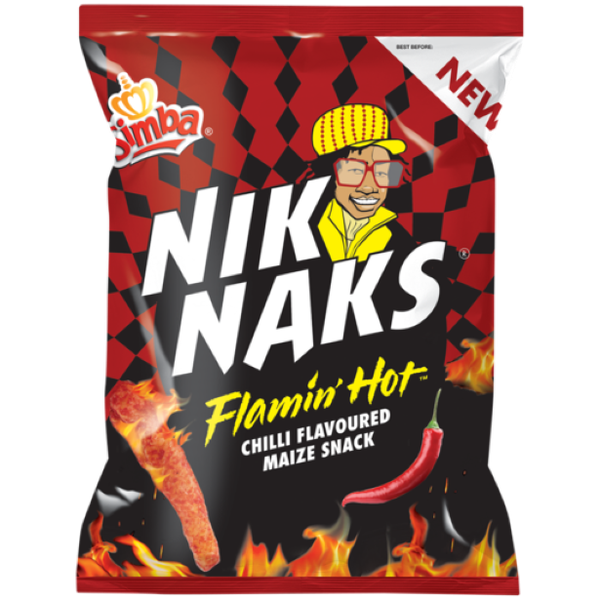 Niknaks Snack Baler - Flamin' Hot (40 x 25g)