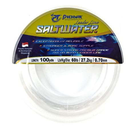 Pioneer Saltwater Leader Fishing Line 60LB 100yds