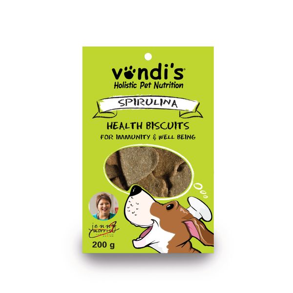 Jenny Morris Spirulina Biscuits - 200g