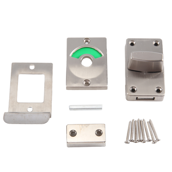 Bathroom Toilet Wc Indicator Privacy Dead Bolt Door Lock Latch Vacant Engag
