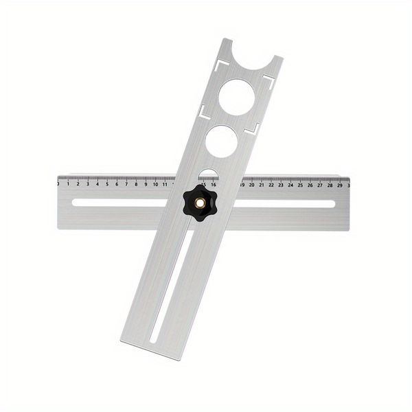 Multifunctional Tile Drill Guide Adjustable Metal Placement Tool