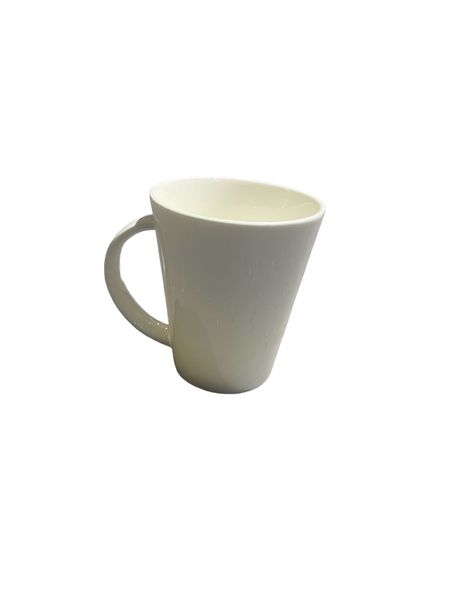400ml White Ceramic Coffee Tea Mug Set of 6