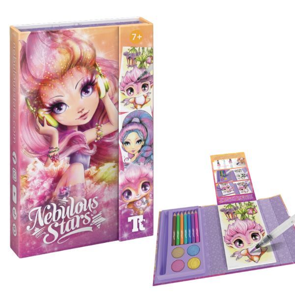 Nebulous Stars Watercolour-To-Go Set - Petulia Pure White