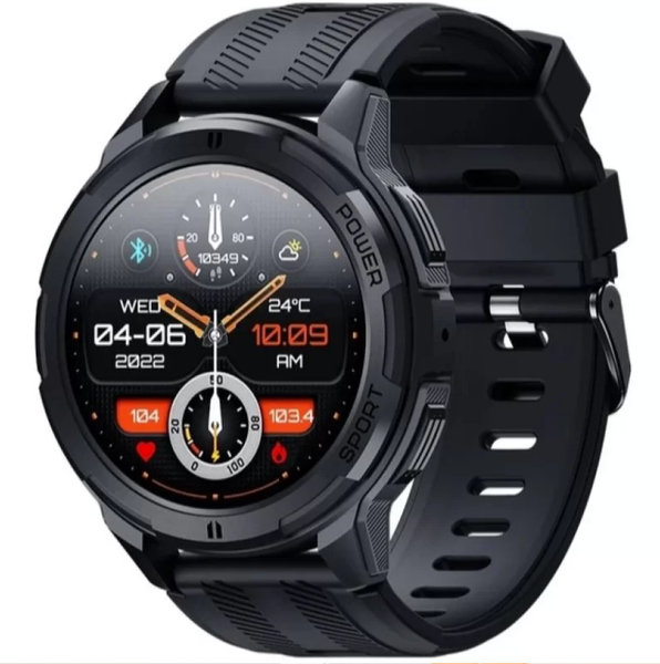 Oukitel BT10 Rugged Military Style Smart Watch (Sport, Heart Rate, Sleep)