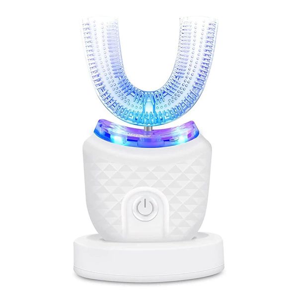 Ultrasonic Electric Toothbrush, U Shaped Automatic Toothbrush for Adults