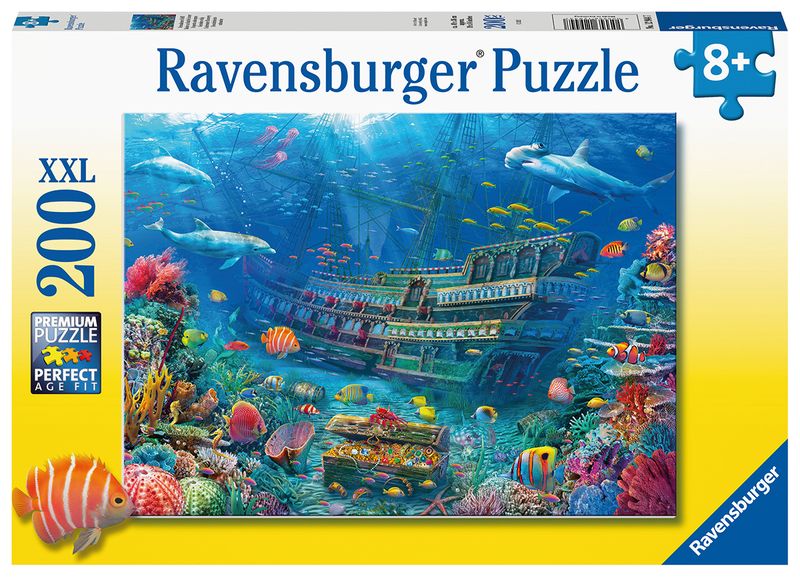 Ravensburger 200 Piece Xxl Puzzle-Underwater Discovery